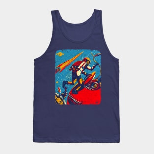 Trouble in Space Tank Top